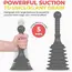 Sink Pipeline Dredger Kitchen Toilet Drain Plungers Bath Sink Power Pipe Dredging Tool Suction Cup Plug Toilet Bathroom Tools