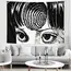 1pc Interesting Tapestry, Personalized College Dormitory Decoration Human Body Cave Tapestry Art Decoration Wall Hanging