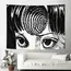 1pc Interesting Tapestry, Personalized College Dormitory Decoration Human Body Cave Tapestry Art Decoration Wall Hanging