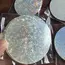 100PCS Laser Film Badge Covers - Transparent Star Protective Films for 58mm Buttons & DIY Badge Making