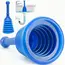 Sink Pipeline Dredger Kitchen Toilet Drain Plungers Bath Sink Power Pipe Dredging Tool Suction Cup Plug Toilet Bathroom Tools