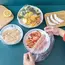 100Pcs Food Covers For Refrigerator Fresh-keeping Disposable Kitchen Plate Dustproof Cover Reusable Elastic Food Bowl Lid New