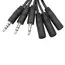 1/2/3/5Pcs 3.5mm Audio Cable Connector 2 3 4 Pole Mono Stereo Male Plug Female Jack Extension Wire AUX Headphone DIY Repair 30cm