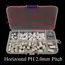 1Box SH 1.0MM/JST 1.25mm/ZH 1.5mm/PH 2.0mm/XH2.54mm/VH 3.96mm Male Plug Female Socket Housing Crimp Terminal Connector Kit