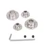 3mm 3.17mm 4mm 5mm 6mm 6.35mm 7mm 8mm 10mm 11mm 12mm Rigid Flange Coupling Motor Guide Shaft Coupler Motor Support Connector