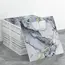 10-50PCS Imitation Marble 3D Ceramic Tile Wall Renovation Decoration Sticker Waterproof Self-adhesive Homeelf-adhesive Wallpaper