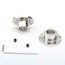 3mm 3.17mm 4mm 5mm 6mm 6.35mm 7mm 8mm 10mm 11mm 12mm Rigid Flange Coupling Motor Guide Shaft Coupler Motor Support Connector