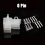 10Sets 2.8mm Automotive Electrical Connector Kit 2/3/4/6/9 Pin Waterproof Male Female Terminals for Car Motorcycle Wiring