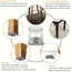 16/32PCS Chair Leg Floor Protectors for Hardwood Floors, Thick Silicone Rubber Covers, Scratch-Resistant & Noise Reducing