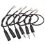 1/2/3/5Pcs 3.5mm Audio Cable Connector 2 3 4 Pole Mono Stereo Male Plug Female Jack Extension Wire AUX Headphone DIY Repair 30cm