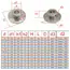 3mm 3.17mm 4mm 5mm 6mm 6.35mm 7mm 8mm 10mm 11mm 12mm Rigid Flange Coupling Motor Guide Shaft Coupler Motor Support Connector