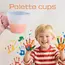 500ml Silicone Cup with Handle Scale DIY Epoxy Resin Glue Mixed Pigments Making Tools Reused Easy to Clean Soft Measuring Cup