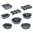High-Temperature Resistant Silicone Cake Mold, Chiffon Cookie, Toast Muffin Cup, Non-Stick Cake Mold, Baking Mold