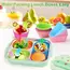 Mini Fruit Forks For Children Kids Cute Animal Food Picks Snack Toothpicks With Vegetable Cutter Set Silicone Lunch Box Dividers