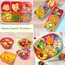 Mini Fruit Forks For Children Kids Cute Animal Food Picks Snack Toothpicks With Vegetable Cutter Set Silicone Lunch Box Dividers