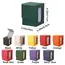 PU Window Collection Box Magnetic Closure Stain-resistant Trading Card Storage Box Moisture-proof with Lid Card Deck Box
