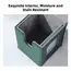 PU Window Collection Box Magnetic Closure Stain-resistant Trading Card Storage Box Moisture-proof with Lid Card Deck Box