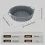 High-Temperature Resistant Silicone Cake Mold, Chiffon Cookie, Toast Muffin Cup, Non-Stick Cake Mold, Baking Mold