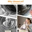 Keep Your Washer Fresh: Easy-to-Use & Bendable Silicone Front Load Washer Door Prop – Flexible, Sturdy Washer Door Stopper