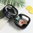 Artificial Leather Earphone Charger Case Data Cable U Disk Organizer Portable Mini 3C Hard Shell Digital Gadgets Storage Bag