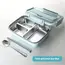 Leak-Proof Stainless Steel Lunch Box With 3/4 Compartments - Durable, Easy-Clean Bento Container For Students & Office Workers