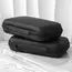 Artificial Leather Earphone Charger Case Data Cable U Disk Organizer Portable Mini 3C Hard Shell Digital Gadgets Storage Bag