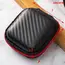 Artificial Leather Earphone Charger Case Data Cable U Disk Organizer Portable Mini 3C Hard Shell Digital Gadgets Storage Bag