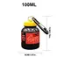 100/200ml Portable Protein Powder Supplement Container Lightweight Leakproof Storage Bottle