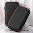 Artificial Leather Earphone Charger Case Data Cable U Disk Organizer Portable Mini 3C Hard Shell Digital Gadgets Storage Bag