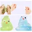 9 Colors Liquid Glass Mud Slime, DIY Handmade Fun Stress Relieving Non Stick Hand Decompression Toy Crystal Mud