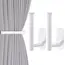 Adhesive Curtain Holdbacks Curtain Tie Backs Curtain Holdbacks No Drill Curtain Pull Backs Adhesive Curtain Hooks Curtain Holder