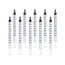 2-20Pcs 1ml-10ml Plastic Reusable Syringe For Measuring Nutrient Hydroponics Kithchen Tool