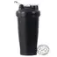Portable 1pc Protein Shaker 600ml Fitness Bottle with Wire Whisk Ball for Fitness Enthusiasts Athletes Perfect For Outdoor Gym