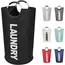 LMETJMA 90L Large Laundry Basket Waterproof Laundry Hamper Collapsible Tall Clothes Hamper Family Foldable Washing Bin