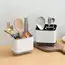 Multi Functional Tableware Storage Rack For Household Kitchen, Chopstick Storage Tube With Drainage Tray, Mold Resistant