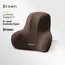 Memory Foam Lumbar Back Cushion for Car Office Gaming Chairs and Postpartum Waist Support Multi Functional Pain Relief Pillow