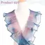 2Yards Embroidery Ruffled Pleated Lace Fabric Trim Gradient Organza Christmas For Dress Party Festival DIY Sewing Decoration
