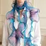 2Yards Embroidery Ruffled Pleated Lace Fabric Trim Gradient Organza Christmas For Dress Party Festival DIY Sewing Decoration
