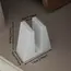 Space Saving Electronic Scale Storage Rack, No Assembly Narrow Gap Organizer Bracket for Bathroom Kitchen File Storage