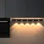 LED Ultra Thin Under Cabinet Lights Motion Sensor Night Light Wireless 3Color Dimmable For Kitchen Cabinet Bedroom Wardrobe Ligh