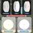 Motion Sensor Light USB Rechargeable Night Light LED Lamp for Kitchen Bedroom Stairs Hallway Cabinet Closet Wardrobe Nightlight
