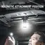 Multi Functional Work Light LED Magnetic Red Blue Flashing mini Outdoor Strong Light Super Bright Maintenance Light Flashlight