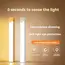 1pc Wireless Rechargeable LED Motion Sensor Cabinet Light - Ideal for Closet, Kitchen, Wardrobe, Stairs - Battery Operated Night