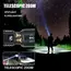 High Strong Power Led Flashlights 2000LM Tactical Torch with Display Light USB Charging Camping Fishing Emergency Zoom Lantern