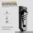 Portable Waist Hanging Keychain, Mini Flashlight, Multifunctional Emergency Charging, Anti Key Chain, Super Large, Bright, House