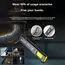 Powerful 550LM EDC Flashlight USB C Rechargeable Portable Torch with COB Red and Blue Lights Outdoor Portable Pen Clip Lantern