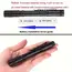 395nm UV Pen FLaslight,Blacklight Flashlight w/ Clip Portable Detector for Hotel/Pet Urine/Bed Bugs/Camping(AAA Battery Powered)