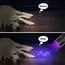 LED UV Flashlight 365/395nm Portable Mini Ultraviolet Torch Waterproof Zoomable Violet Light Pet Urine Scorpion Detector UV Lamp