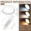 For Bambu Lab LED Lamp Kit 001 White/Cold/Warm White DC 5V 3W RGB For Bambu Lab 3D Printer Parts Official Bambu Lab Accessories