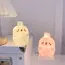 Rabbit Night Light Bedhead Bedroom LED Small Table Light Non Plug In Floor Stand Creative Atmosphere Night Light Decoration
